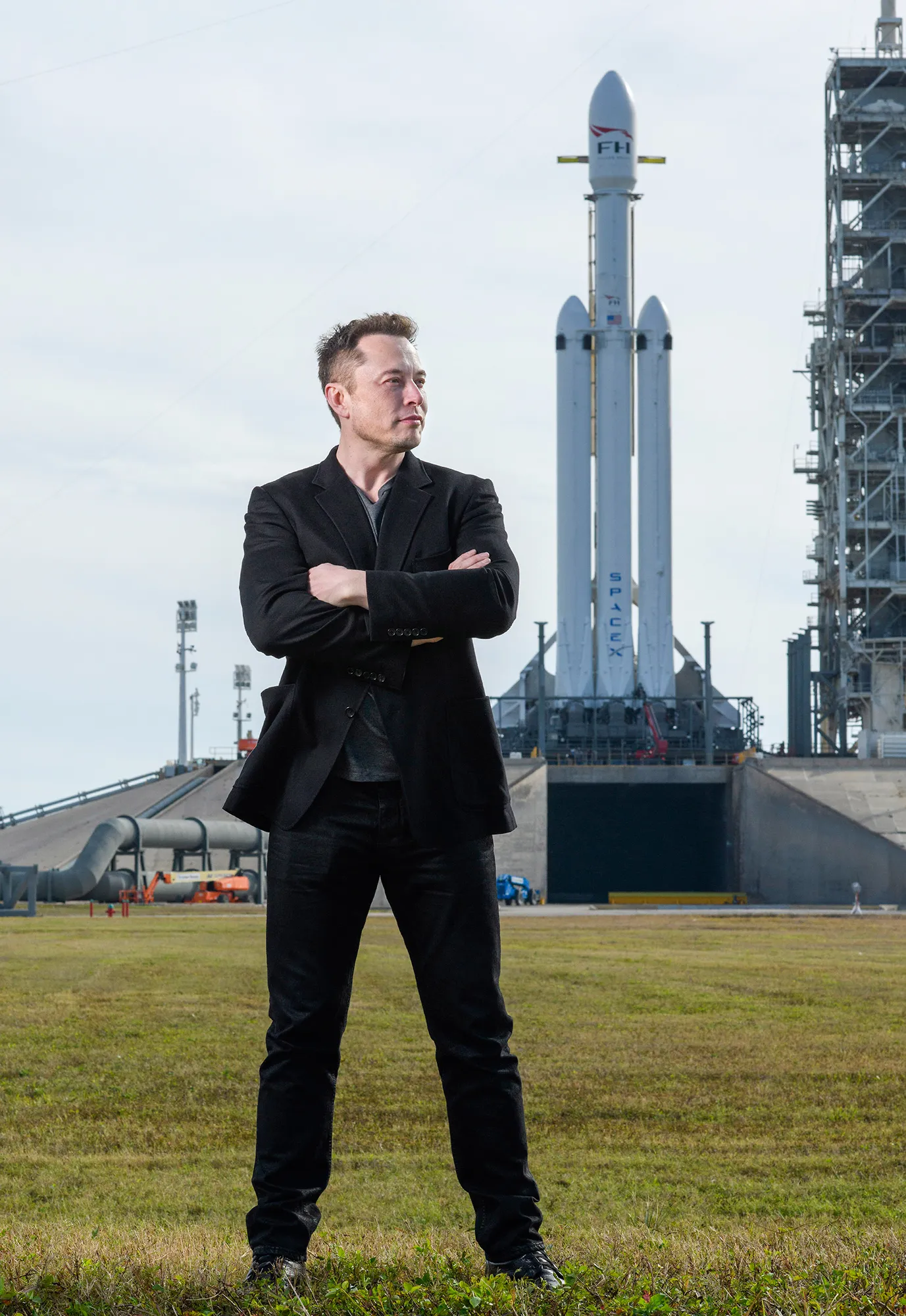 elon musk showman rocket